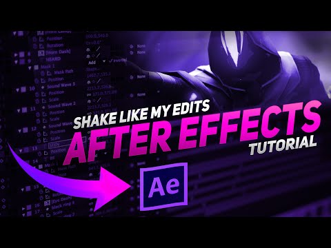 How To Do Shakes In After Effects | After Effects Tutorial | Smooth Shake Effect