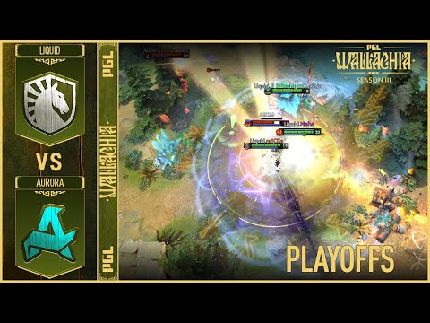 PLAYOFFS! LIQUID vs AURORA - HIGHLIGHTS - PGL Wallachia Season 3 | DOTA2