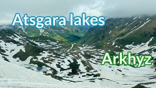 Atsgara lakes or Five Lakes valley (Arkhyz) 4k 60 fps