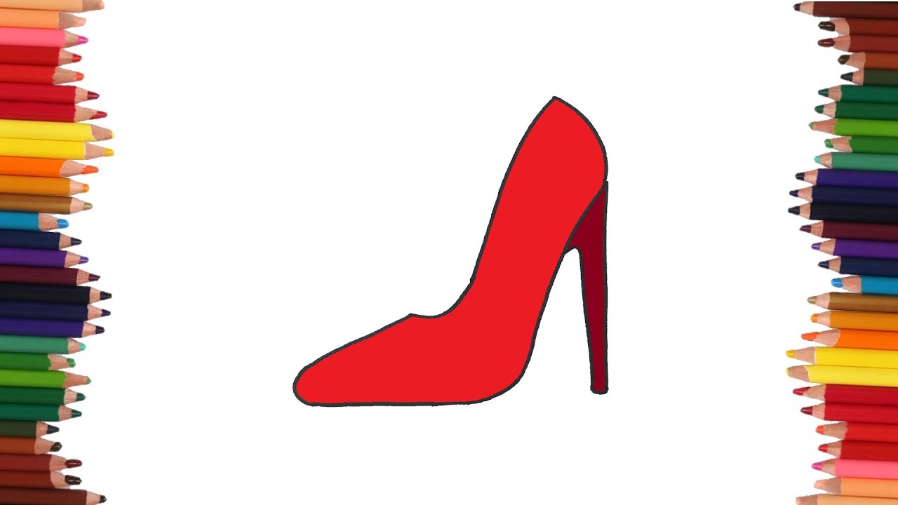 tacones dibujados