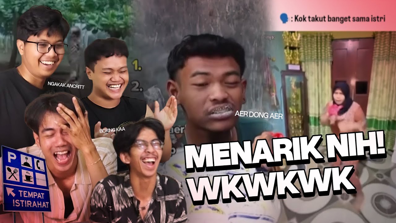 SUMPAH RENTETAN MEME PALNG LAWAK YANG KITA TONTON! eps. 15 #rest_area #meme #funny #react