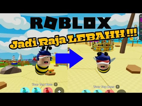 Bee face Roblox , Lebah lucu menjadi Ratu Lebah Horeee