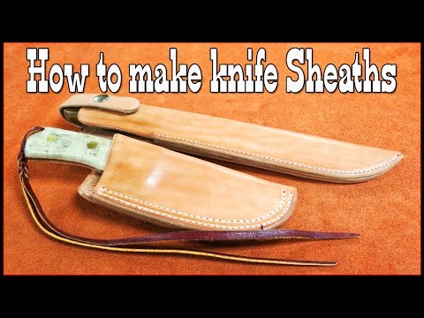 How to Make a Leather Knife Sheath (Full Guide) - Red Label Abrasives