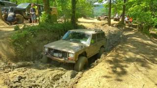 Mud hole at the top of devils backbone. Haspin acres