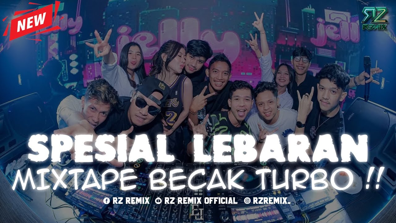 SPESIAL LEBARAN !! MIXTAPE BECAK TURBO || DJ JUNGLE DUTCH BECAK TURBO TERBARU 2025