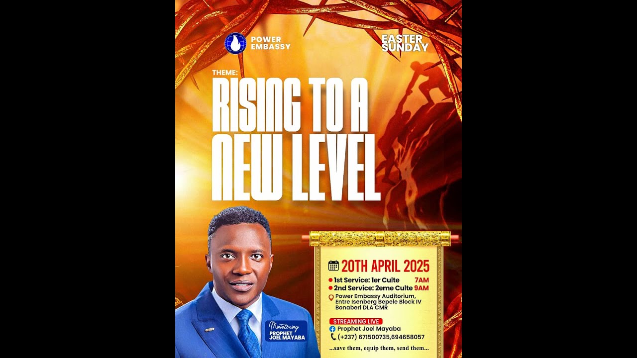 EASTER SUNDAY II 20TH APRIL 2025 II PROPHET JOEL MAYABA. - YouTube