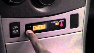 2011 Toyota Corolla Set The Clock How To By Toyota City Minneapolis Mn