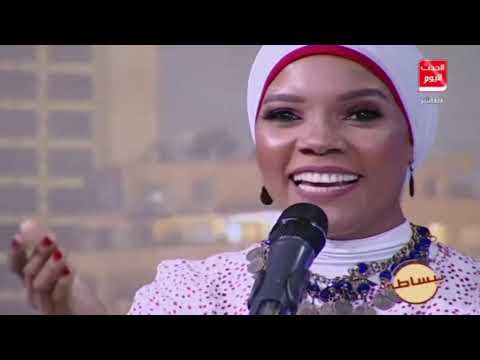 الفنانة رباب ناجي تبدع في أغنية بتناديني تاني ليه في برنامج ببساطه مع الاعلاميه مها الكتبي