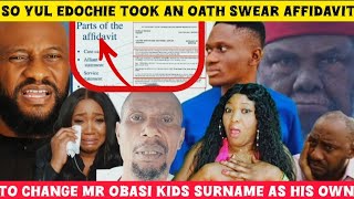 What A World‼️yul Edochie Took An Oath Swear Affidavit And Change Mr Obasi Kids Surname As His Own