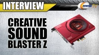 Newegg TV: Creative Sound Blaster Z-Series Audio Cards Interview
