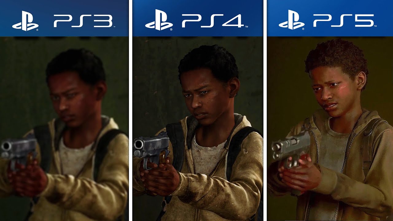 Joel And Ellie Meets Sam And Henry The Last Of Us Side By Side 