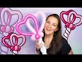 HEART WAND Balloon Animal Tutorial - Learn Balloon Animals with Holly!