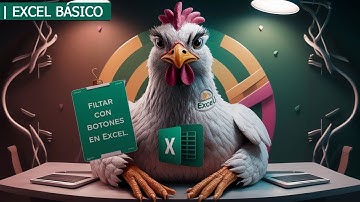 Cómo FILTRAR con BOTONES en EXCEL en 2 MINUTOS ✅