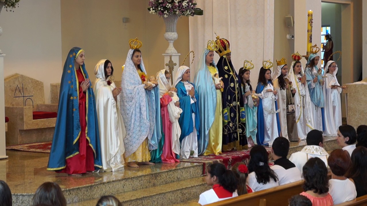 Coroação de Nossa Senhora - Paróquia São Benedito 2017.