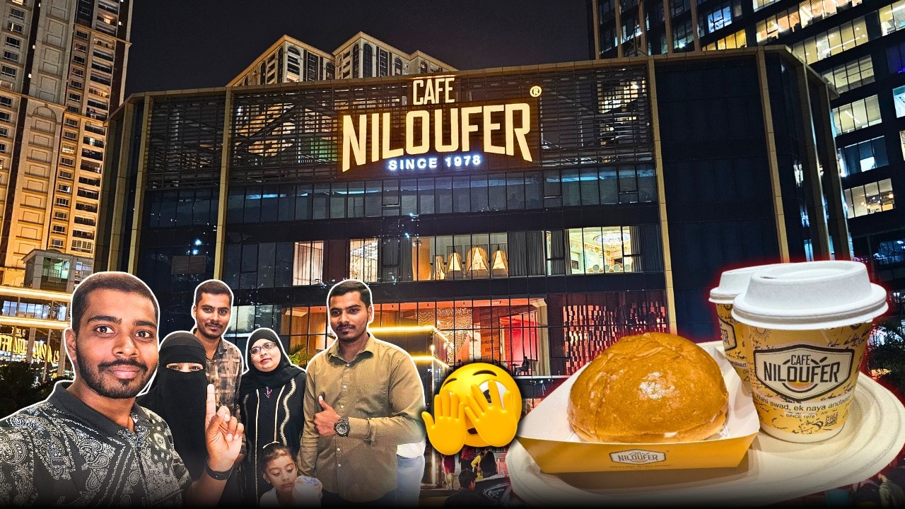 Mamma Ki Demand Par Agaye Famous Cafe Niloufer!🤗