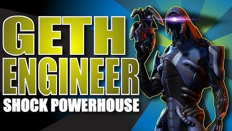 The Geth Engineer Platinum Powerhouse! Mass Effect 3 Multiplayer