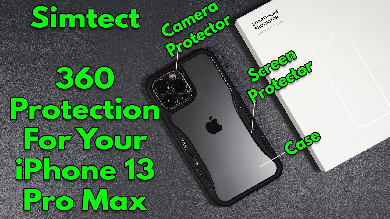 iPhone 13 Pro Max Case , Camera & Screen Protector Combo by Simtect - Review