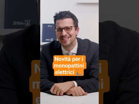 Video Da marzo 2026 cambiano le regole per i monopattini elettrici!