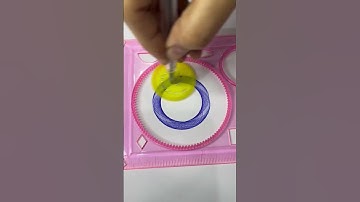 Mesmerizing Spirograph Art for Relaxation & Calm | ASMR Experience #asmrsounds #satisfying #shorts