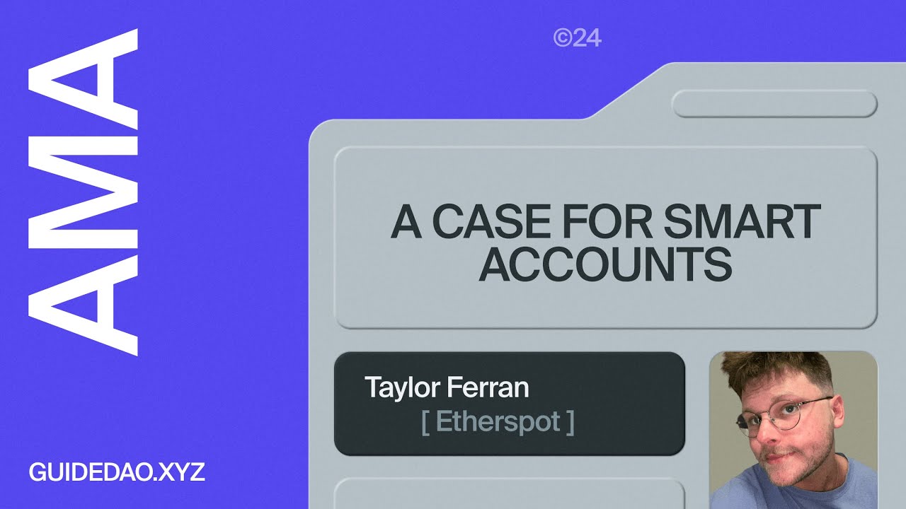 Taylor Ferran, Etherspot: The mechanics of account abstraction