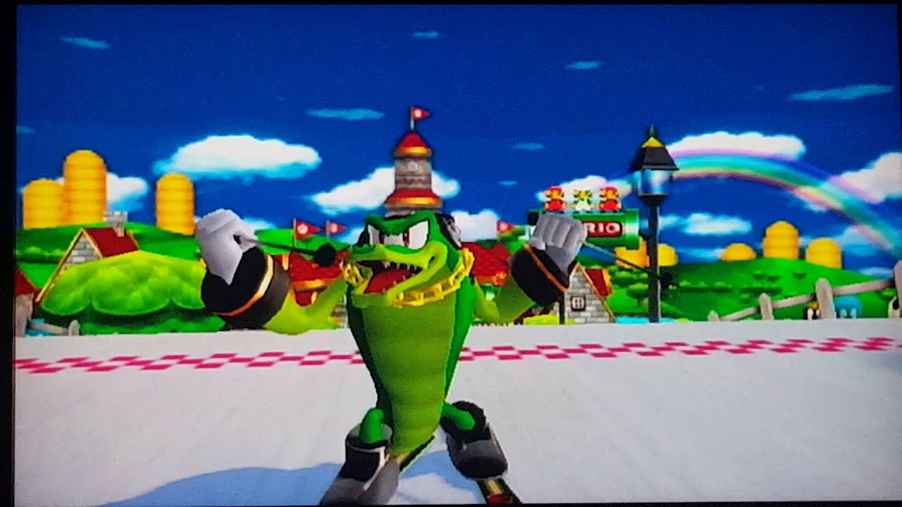 Mario & Sonic at the Olympic Winter Games Party games Wheel Challenge #11 (Vector)