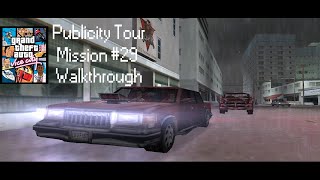 GTA Vice City - Walkthrough - Mission #29 - Publicity Tour