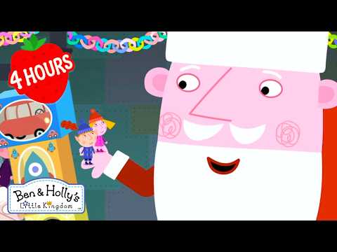 🎄 Pouso de emergência no Polo Norte! | Ben e Holly em Português | Desenhos animados para crianças