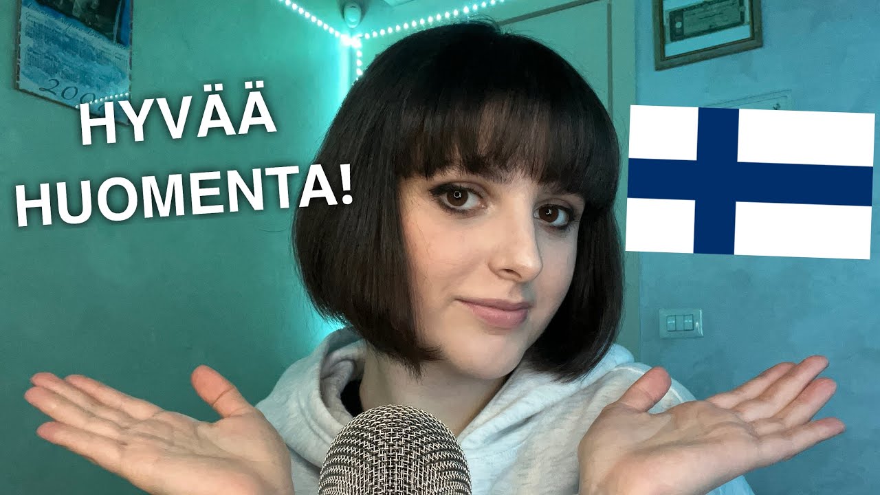 ASMR Teaching You Basic Finnish 🇫🇮 (Opetan sinulle suomen alkeita)