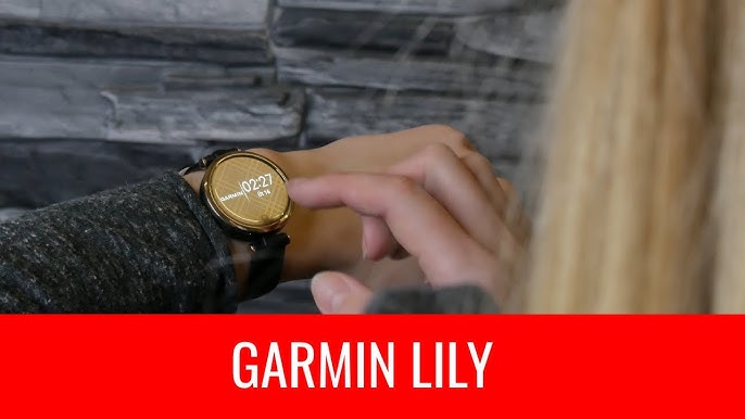 Montre Connectée Garmin LILY 010-02384-12 Femme