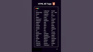 all html tags.....subscribe for more informating videos🙏🏻#shorts #coding #viral