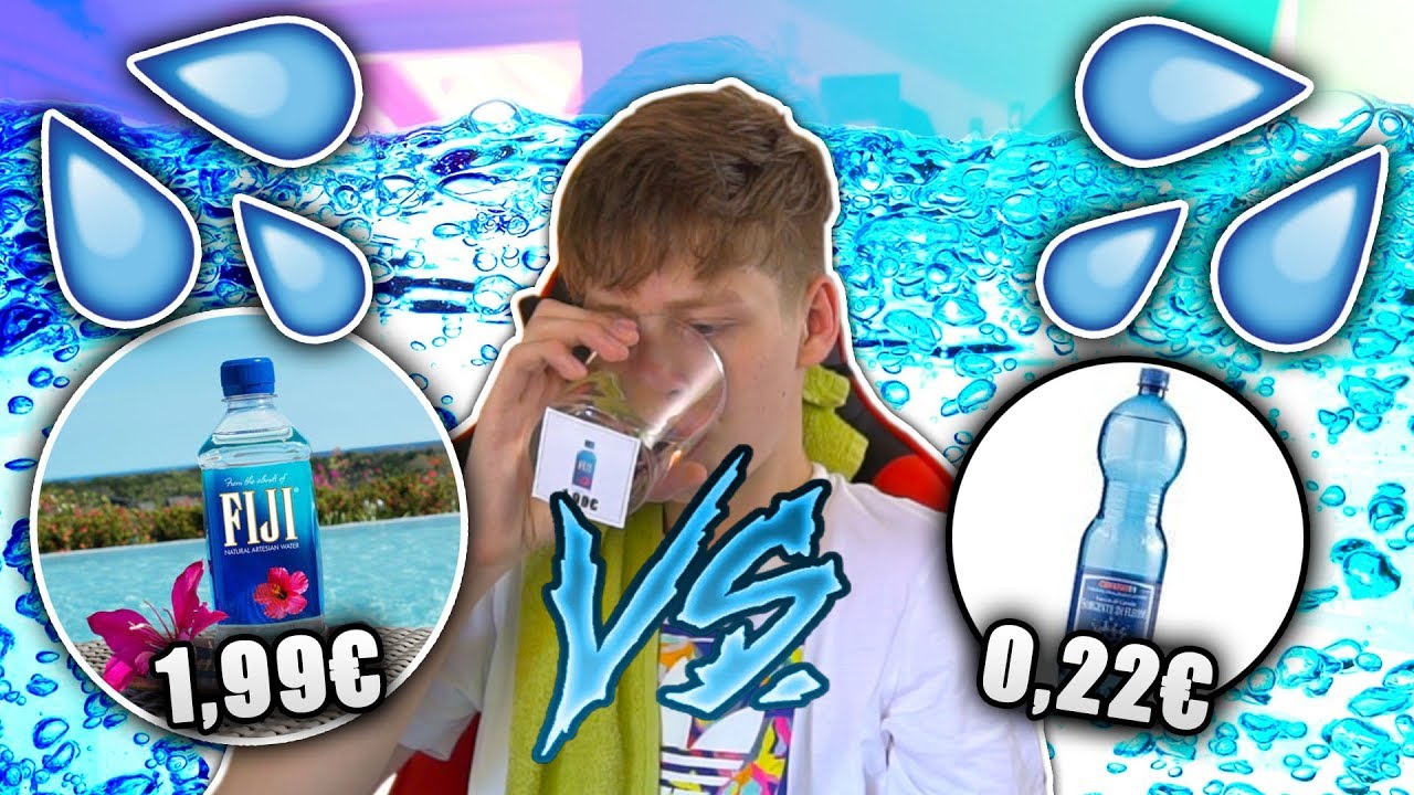 TEURES WASSER VS GÜNSTIGES WASSER💦 - Fiji, Voss