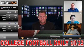 College Football Week 7 Betting Picks, Predictions and Odds | College Football Daily | Oct 12 screenshot 2