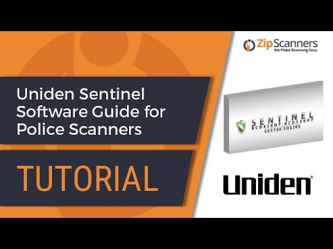 Uniden Sentinel Software Guide for Police Scanners