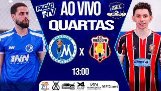 FUTSAL AO VIVO - MADRUGA x VIRACOPO - QUARTAS DE FINAL - COPA ANTRAX 2025