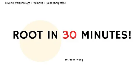 Nightfall VulnHub Walkthrough | Beginner-Friendly CTF | Full Exploitation & Privilege Escalation