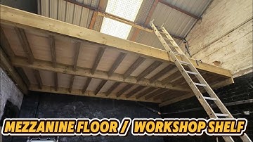 How NOT to install a mezzanine floor!!