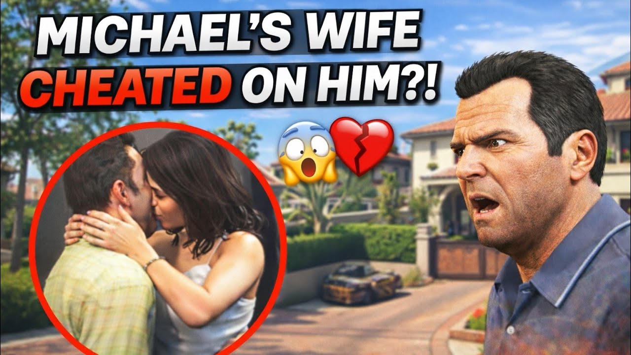 Michael’s Wife Is Cheating On Him ! 😱💔 | GTA 5 
