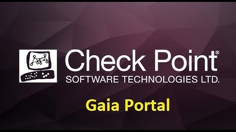 Check Point Firewall GAIA Portal Walkthrough