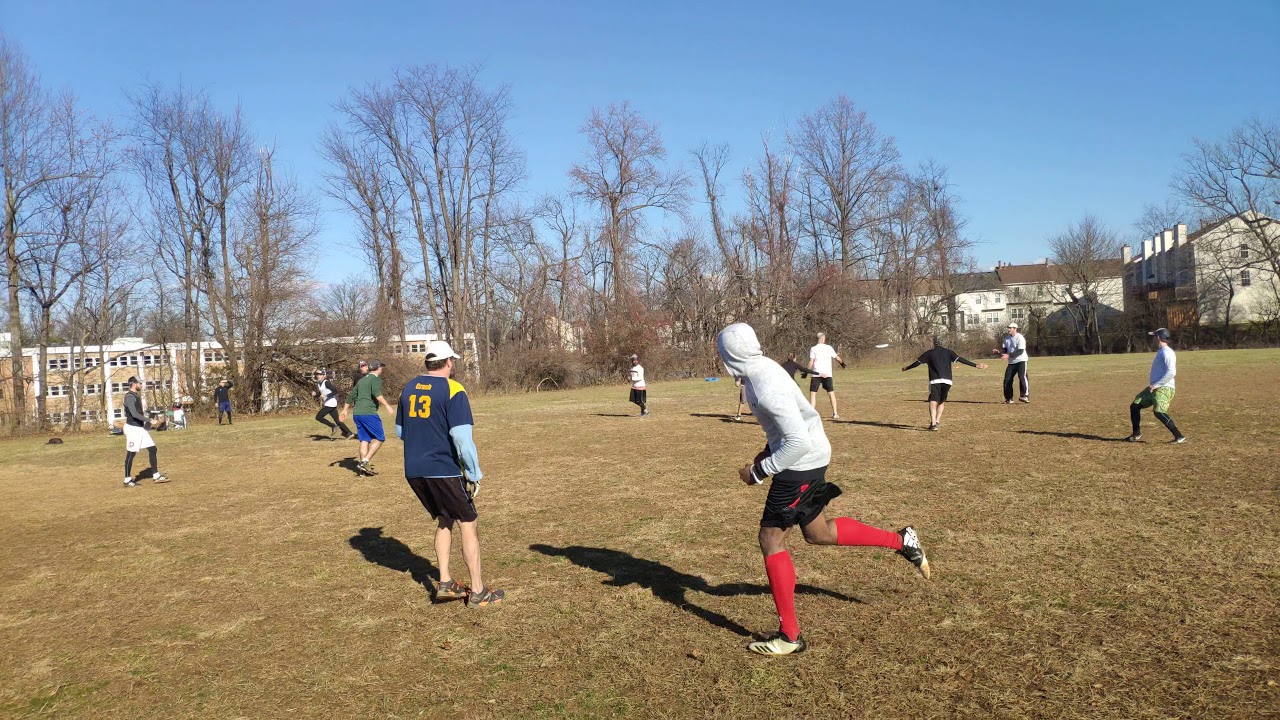 New Years pickup ultimate frisbee YouTube