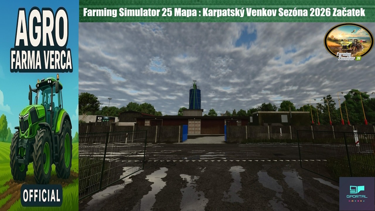 Farming Simulator 25 Mapa : Karpatský Venkov Sezóna 2026 Začatek