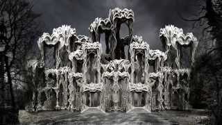 Bartlett students design intricately woven Plexe-e furniture made from foam tubes