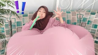 Kaget Tiba² Kontraksi Sampai Melahirkan Gara2 Tiup 3 Balon Dalam Baju Drama Ibu Hamil