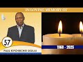 IN LOVING MEMORY OF PAUL KIPCHIRCHIR SIGILAI