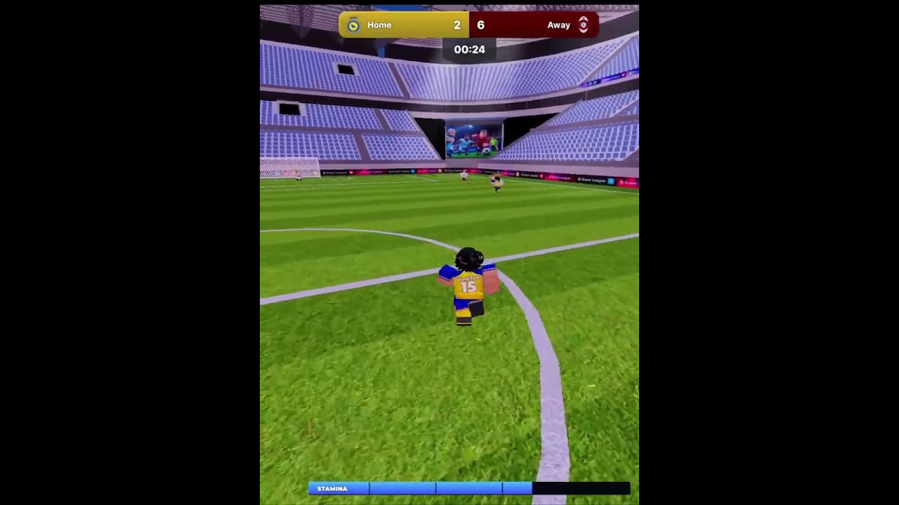 lvl 10000 hacker goal 🥶🔥 | Super League Soccer 