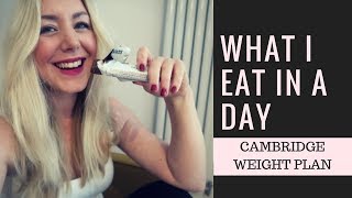 WHAT I EAT IN A DAY TO LOSE WEIGHT FAST | 1:1 DIET (formally Cambridge Weight Plan) | SJ Strum