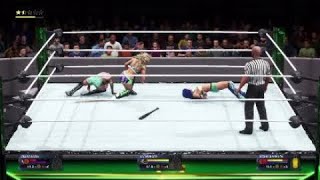 WWE 2k20 mitb Sasha banks vs Liv Morgan vs Alexa bliss Extreme rules match