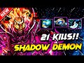 SHADOW DEMON Dota 2 Gameplay | (x21 Kills!!) Shadow Demon DOTA 2 Carry Build Pro Gameplay Guide 7.40
