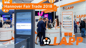 LAPP on the Hannover Fair Trade 2018 - One company. One Name. Worldwide.
