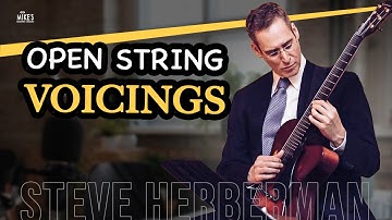 Open String Voicings for Guitar (Advanced Jazz Guitar Lesson) | Steve Herberman