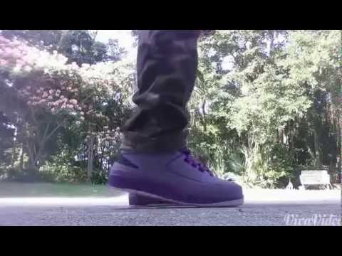 purple jordan 2